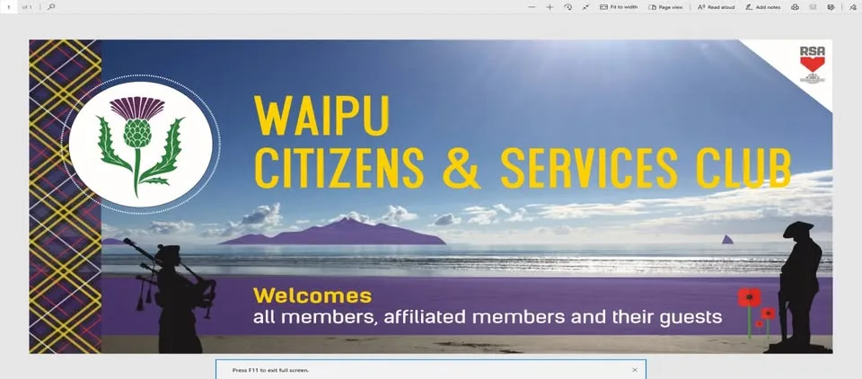 Waipu Citizens & Services Club