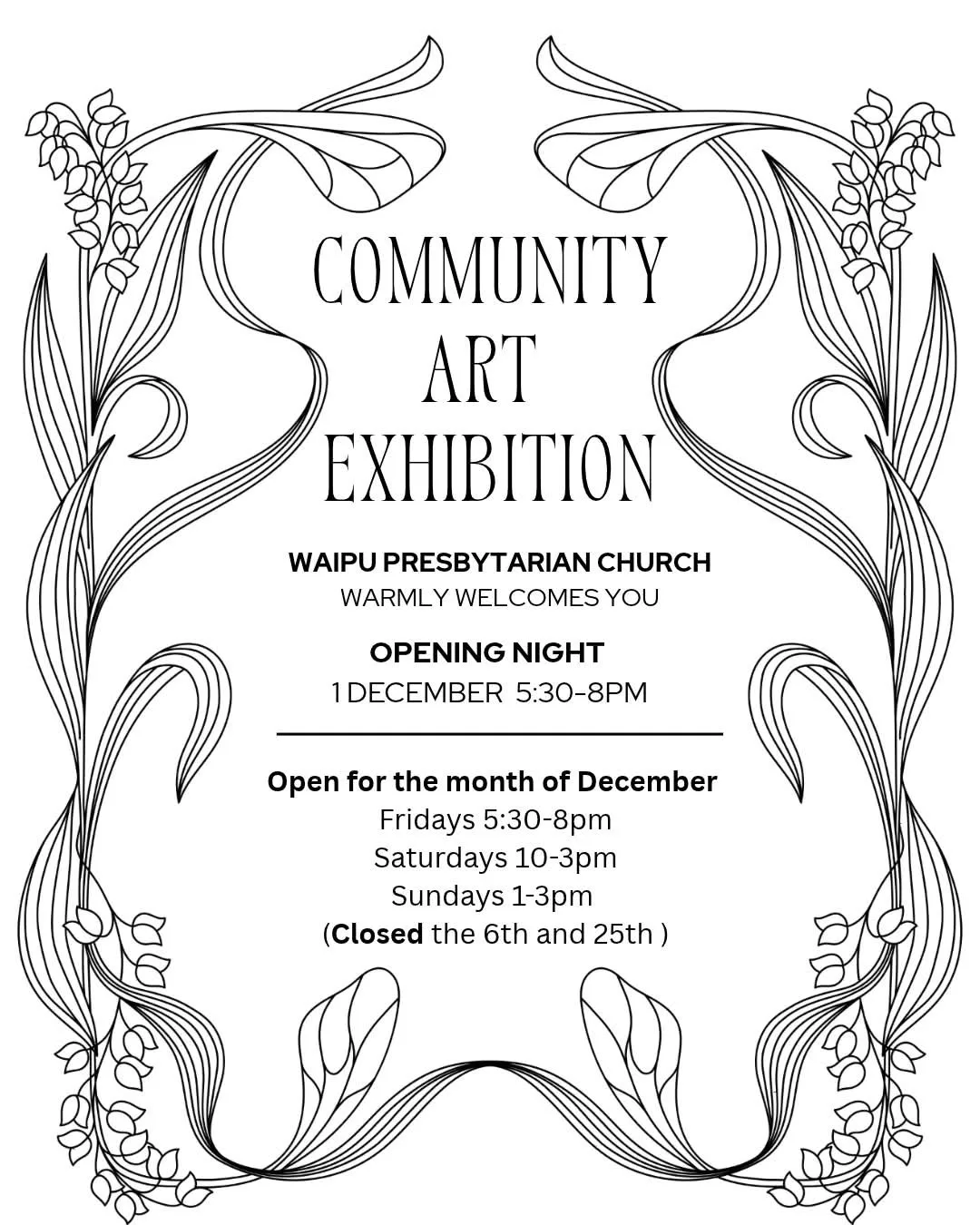 Community Art Exhibition