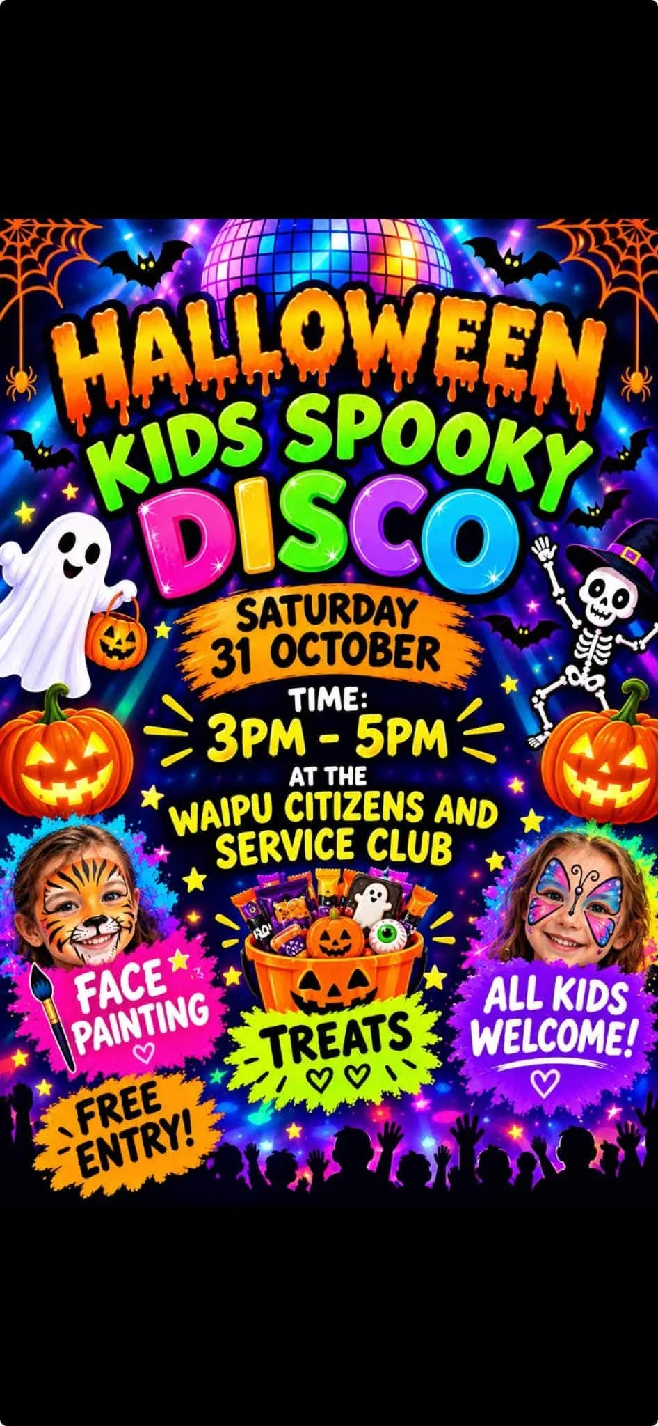 Halloween Kids Spooky Disco