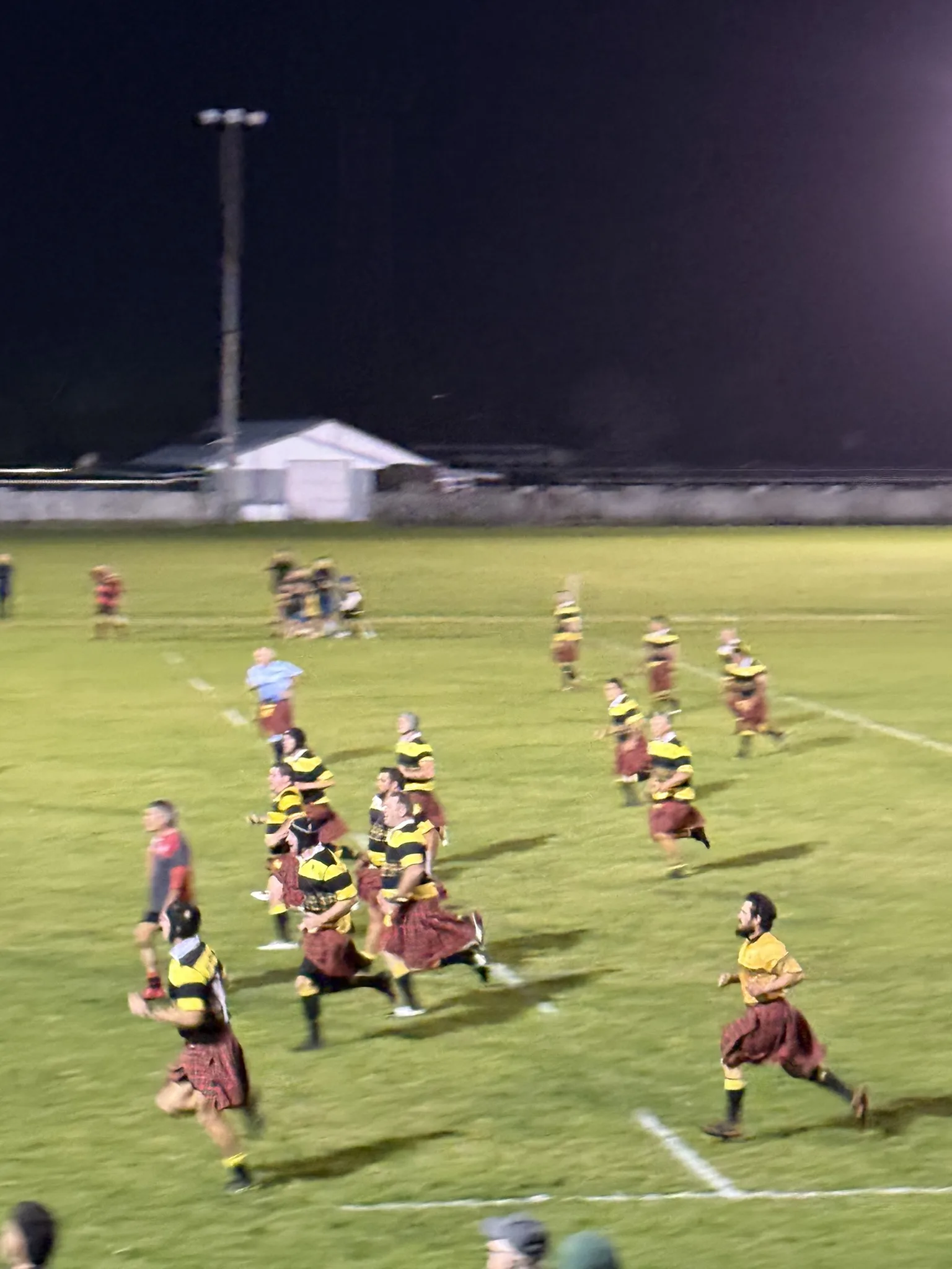 Waipu Men In Kilts vs NZ Parliamentary Rugby Team